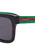 Web arm tortoiseshell glasses