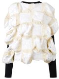 crochet panel structured jumper