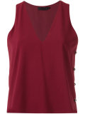 sleeveless blouse