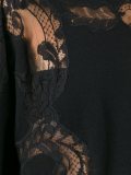 cut-off detailing flared blouse
