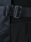 belted cut-off blouse