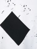 拼色拼接A字形半身裙