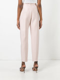 high-waisted origami trousers 