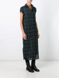 checked dress