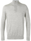 The Regent fine gauge half zip jumper
