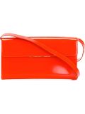 varnished shoulder bag