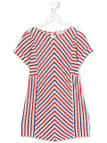 short sleeve striped dress