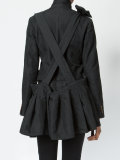 flared buttoned jacket