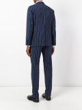 striped two-button suit