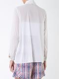 picot ruffle blouse