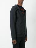 zipped hoodie