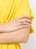 'Bone' diamond ring