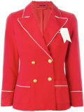 double-breasted blazer