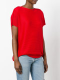 accordion knit top