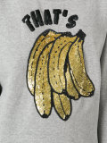 bananas print sweatshirt 