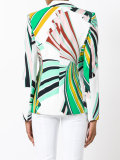 printed blazer