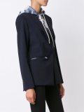 连帽衬里西装夹克