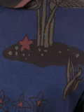 palm print polo shirt 