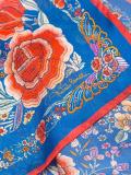 花卉丝巾