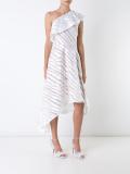 'Lunar' one shoulder dress