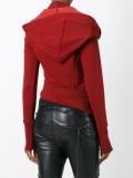 asymmetric cropped jacket