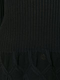flared knit top