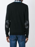 elbow pad detail jumper
