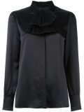 lavaliere bow blouse
