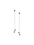 'STASIA' chain drop earrings