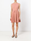 pleat skirt dress