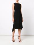 sleeveless mid dress
