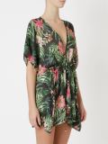 floral print beach dress