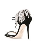 diamanté embellished sandals 