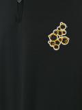 embroidered detail polo shirt