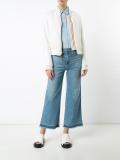 flared cropped jeans