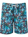 printed swim shorts