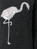 sequin flamingo sweater