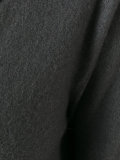 v-neck hooded top
