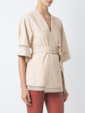 leather kimono