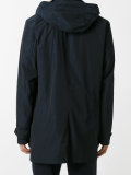 hooded button jacket 