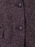 flocked effect blazer