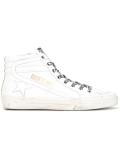 Slide hi-top sneakers