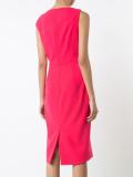 asymmetric sleeves dress