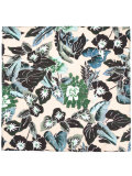 floral print scarf
