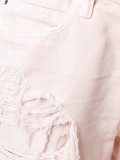 distressed denim shorts