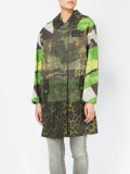 scale print panel coat 