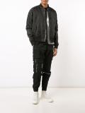 zipper detailing sweatpants