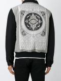 zipped bomber jacket 