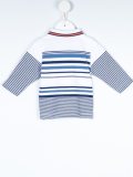 striped polo shirt
