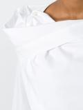draped detail shirt 
